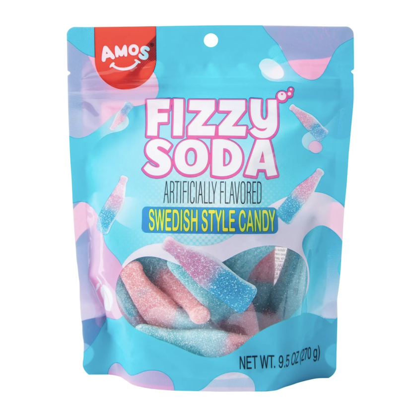 Fizzy Soda Swedish Candy